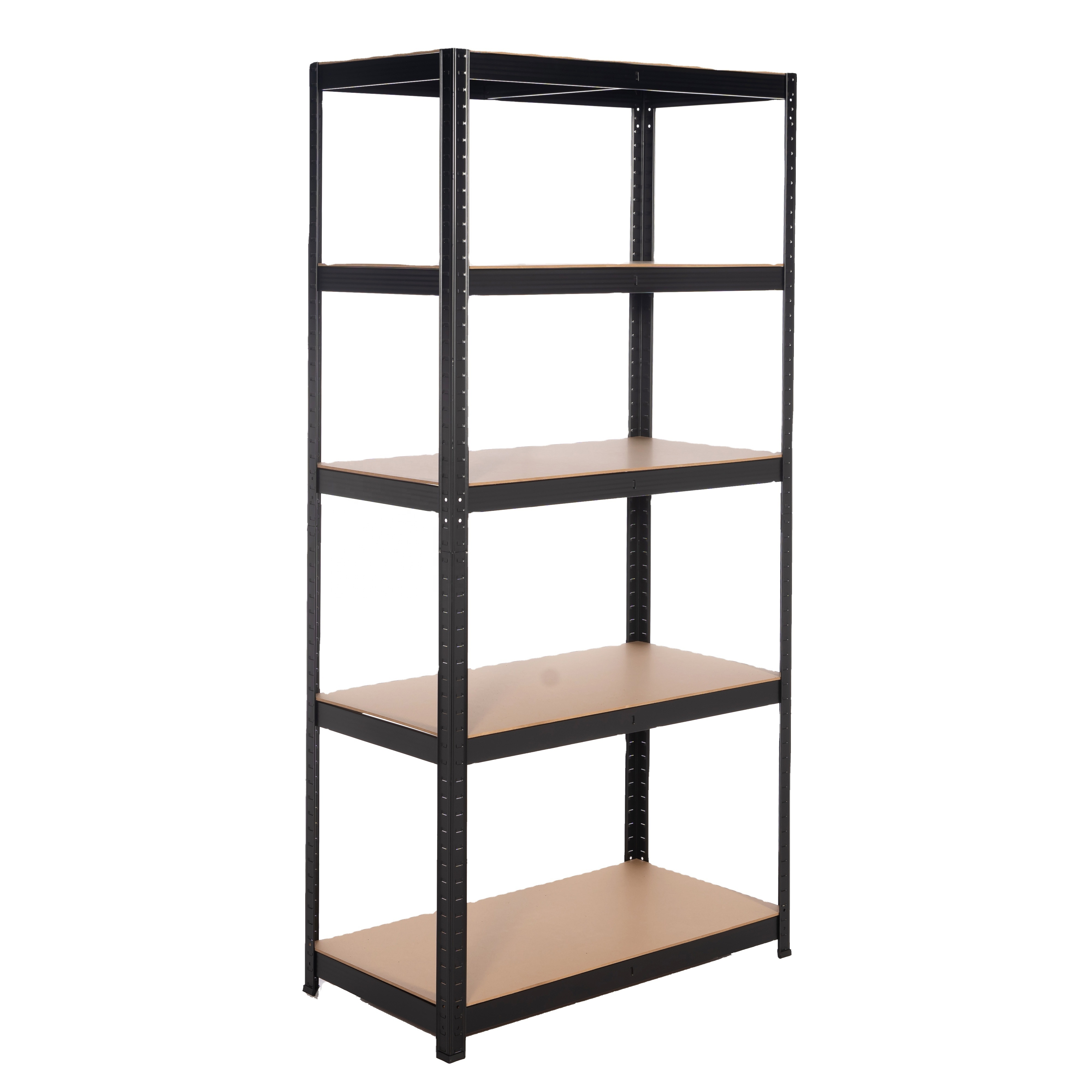 Storage shelving rivet boltless shelving with MDF board and 5 tier