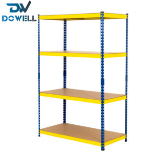 Heavy-duty Riveted Boltless Steel Shelving Unit office warehouse garage rack rivet storage shelving