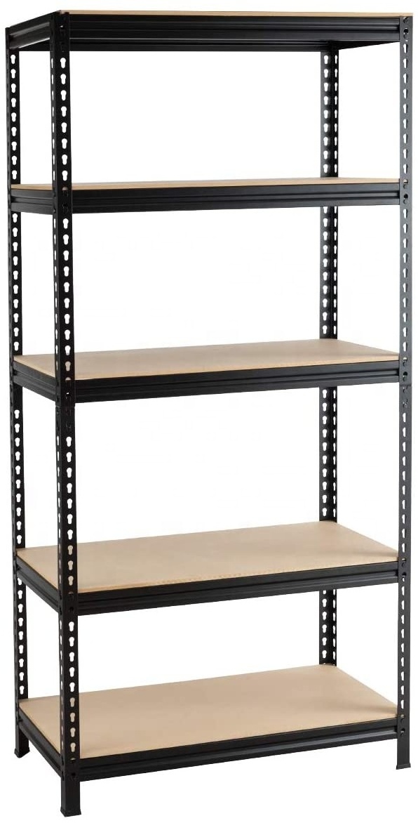 Boltless metal steel store racks garage system storage shelving shop organizer unit shelves rack