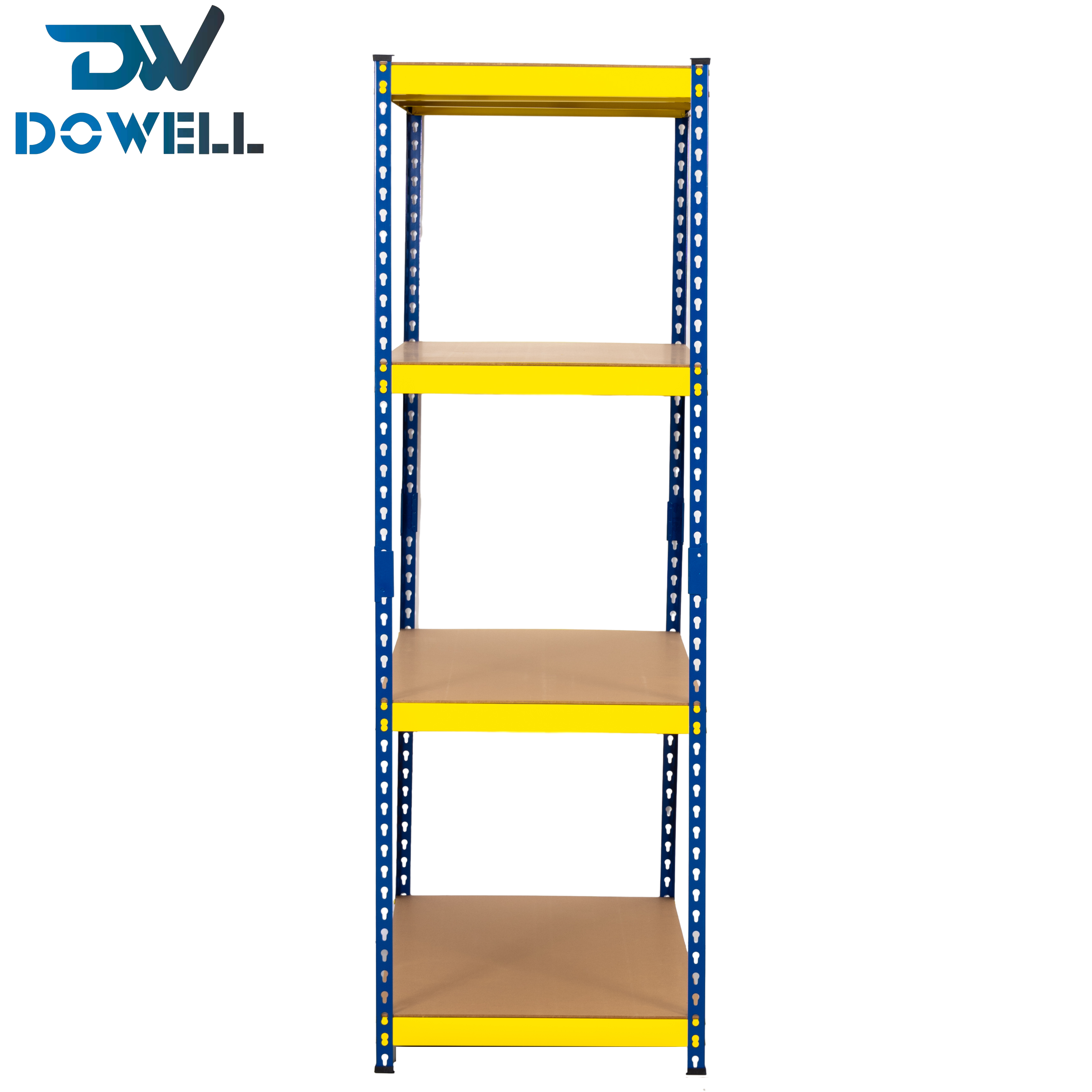 Heavy-duty Riveted Boltless Steel Shelving Unit office warehouse garage rack rivet storage shelving