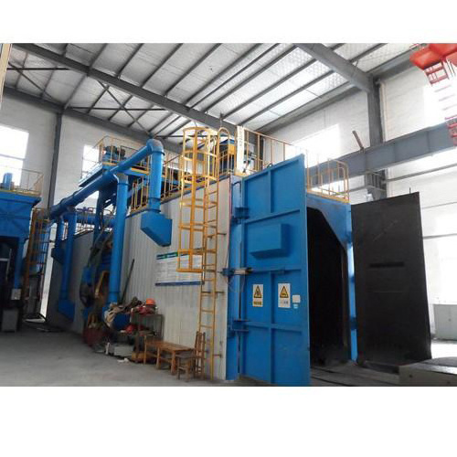 container blasting sand blast room  conveyor sandblasting booth grit granite concrete sand belt sander automatic sanding machine