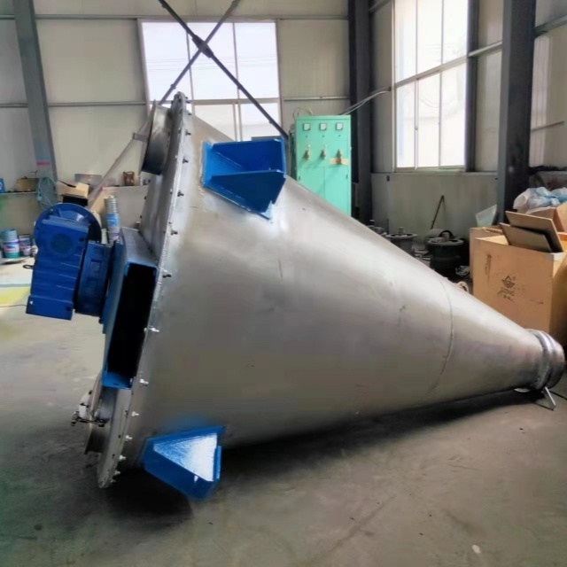 Vertical Ribbon Mixer with Double Spiral Conical     Cone mixer