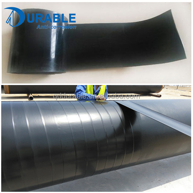 Underground pipe wrap tape Self adhesive PE bitumen tape