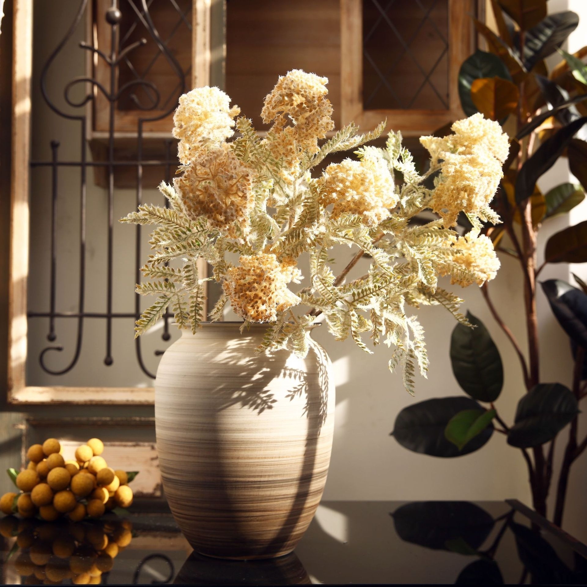 H-119 Simulation plant hair dandelion simulation flower living room decoration flower arrangement floral arrangement home decor