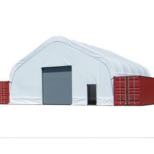 3340 PVC fabric waterproof dome industrial storage shipping container dome shelter