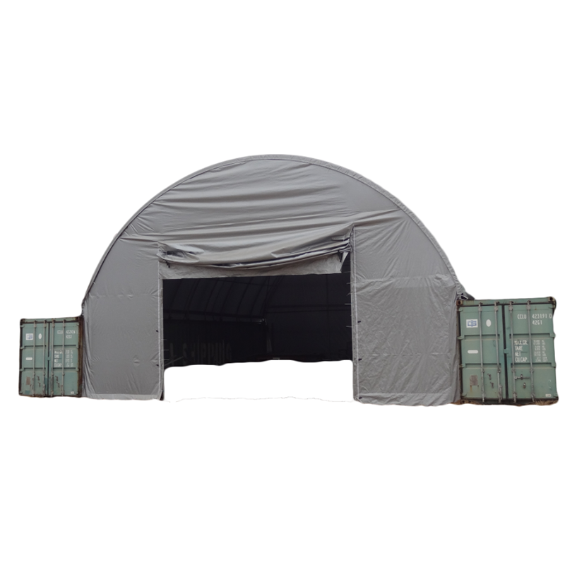 40'x40' new low cost factory supplier single truss dome container shelters