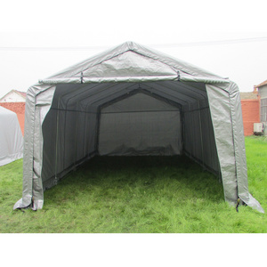 Factory custom high quality portable outdoor storage pvc tarpaulin heavy duty parking cheap mobile canopies carport