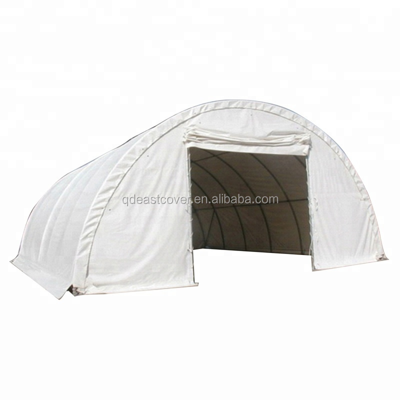 W30' x L40' x H15' prefab steel structe PVC fabric dome storage buildings shelter outdoor large warehouse shed big tent