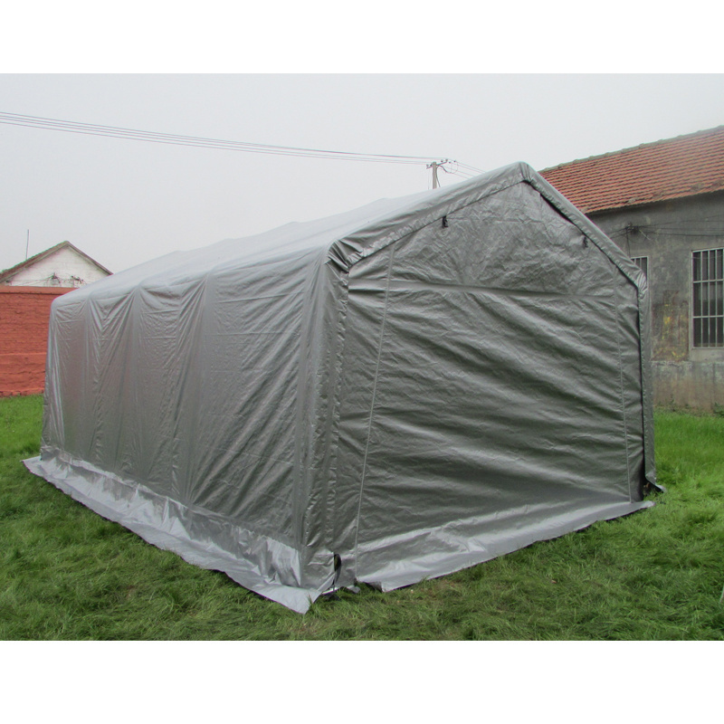 Factory custom high quality portable outdoor storage pvc tarpaulin heavy duty parking cheap mobile canopies carport