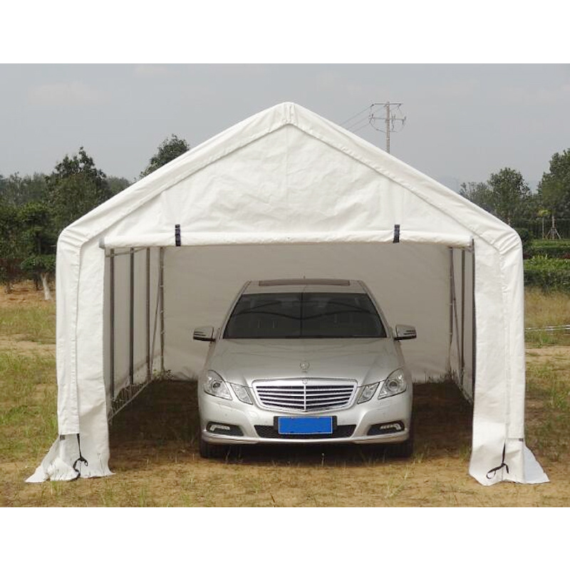 SS-122009P W12'xL20'xH9' Peak roof car garage tents car shed portable car parking shed