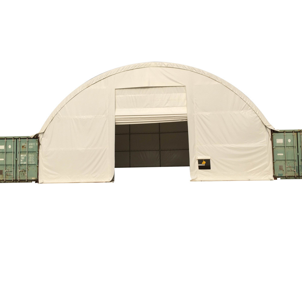 SSC2040 portable shipping container garage canopy