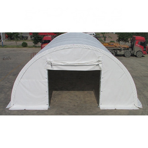 30'Wx40'L used plastic outdoor dome storage shelter shed warehouse tent for sale