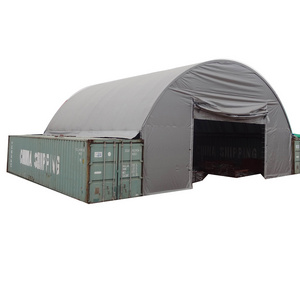 SSC2040 portable shipping container garage canopy