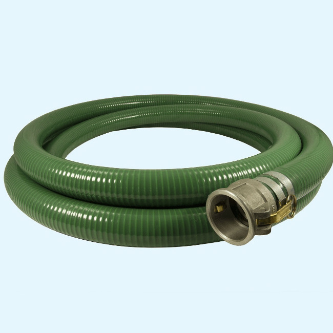 Flexible Spring PVC Suction Hose/PVC Corrugated Pipe 3/4'' 1'' 2'' 3'' 4'' 6'' 8'' 10'' 12'' 16'' for Mining Vacuum Water Oil