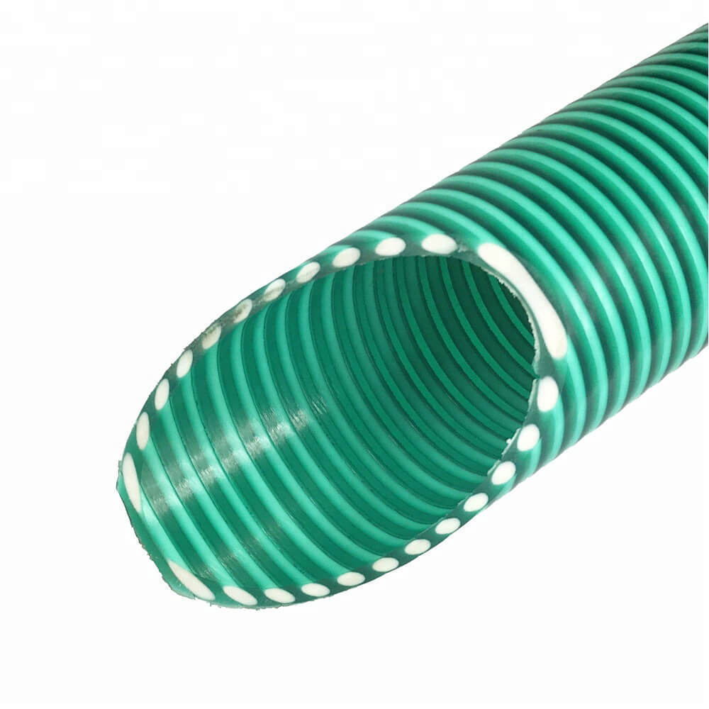 3 Inch PVC Flexible Spring Suction Hose For Mining Vacuum Water Oil Pump Spa Duct Grit Sewage