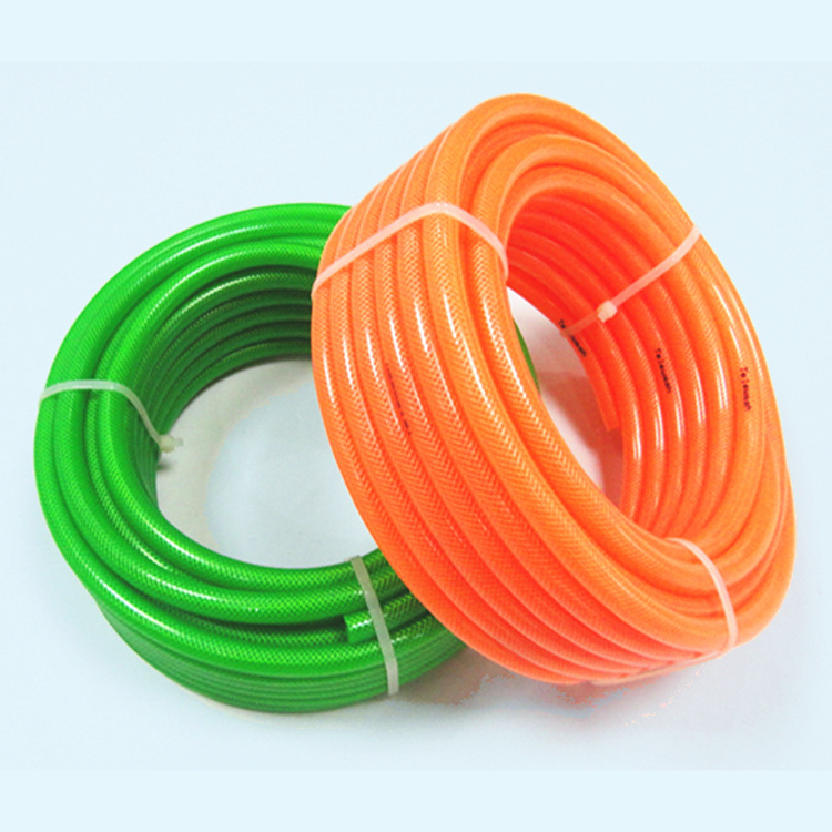 High Temperature PVC Fiber Braided Reinforced Hose 1/4