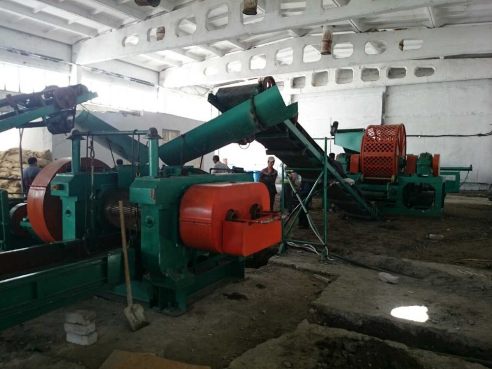 Tyre Recycling Equipment ZPS-900 Waste Tyre Breaker