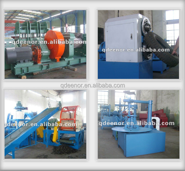 Scrap tire reclamation equipment for tire retreading/tires refurbished machinery