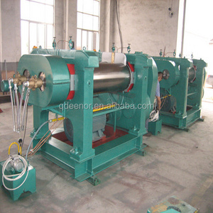 Plastic open mixing mill / XK400 Silicone Rubber Mixing Mill / Banbury Rubber Mixer Mill