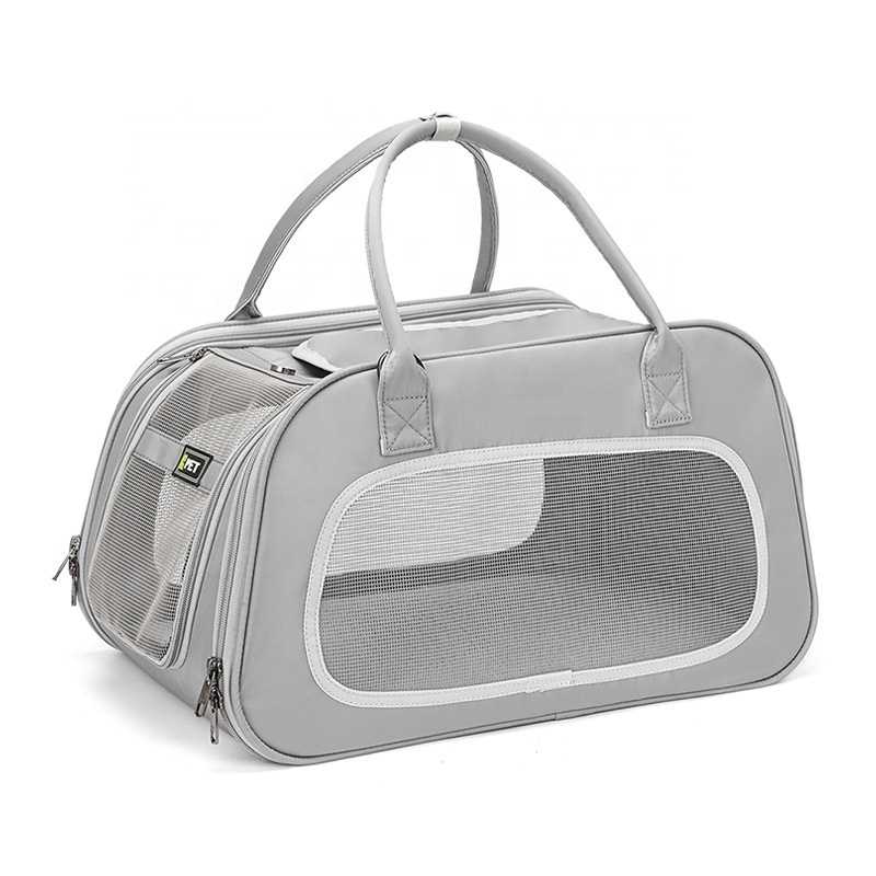 Hot Selling Large Capacity Foldable Portable Soft Cat And Dog Carrier Pets' Travel Bags