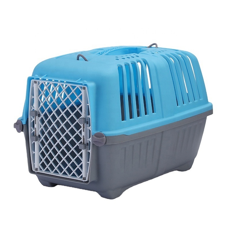 Custom Logo Pet Travel Outdoors Carrier Bag Cat Transport Carrying Box Dog Cage For Large Dog