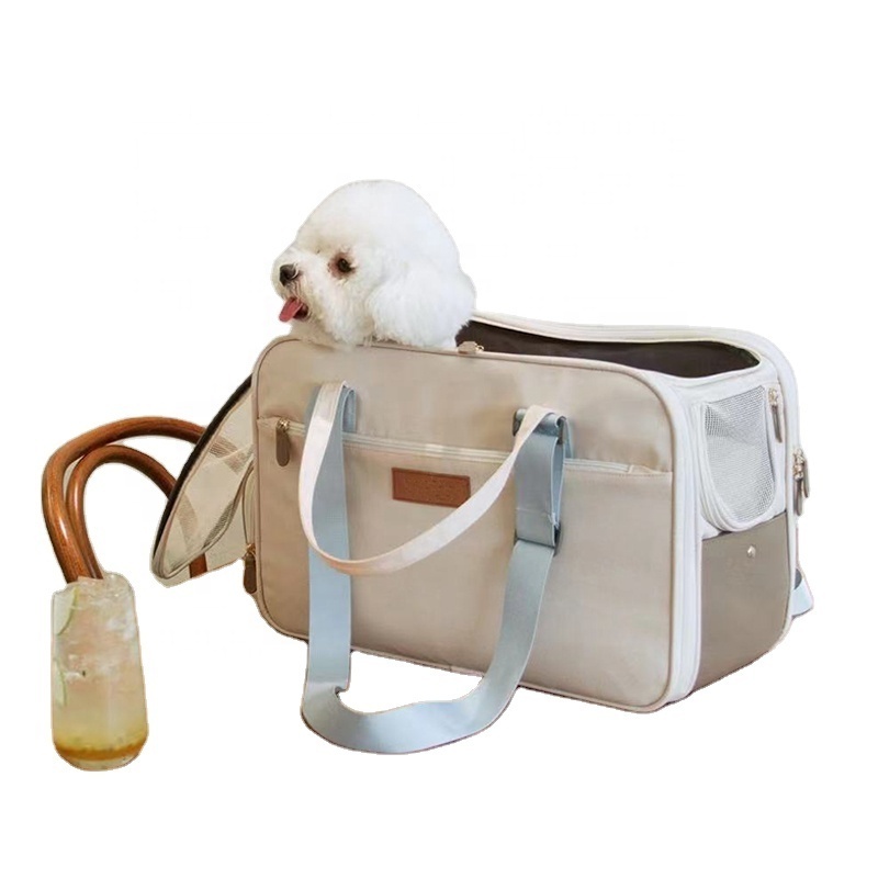 Korean Cute Small Animals Cushion Car Travel Portable Sling Bag For Dog Pet Carriers