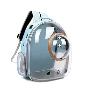 Hot Selling Breathable Transparent Space Capsule Cat Dog Travel Bag Pet Carrier Backpack