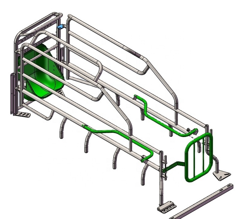 Ejoy Customized Farrowing Steel Pig Gestation Crate/Pen Pig Farming Equipment