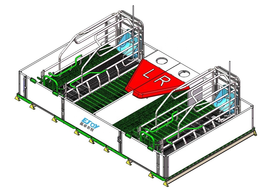 Ejoy Customized Farrowing Steel Pig Gestation Crate/Pen Pig Farming Equipment