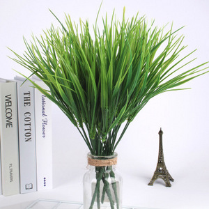 Small spring grass plastic flower pot partition decoration artificial grass