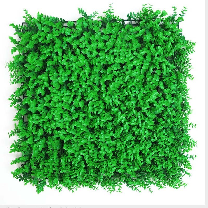 Home Garden Decorative DIY Wall Hanging Synthetic Grass Fence Fake Foliage Green artificial plant wall 50 by 50 grass for wall