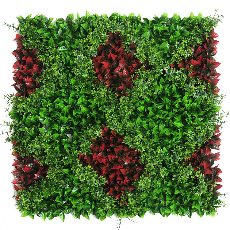 Home Garden Decorative DIY Wall Hanging Synthetic Grass Fence Fake Foliage Green artificial plant wall 50 by 50 grass for wall