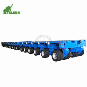 180T-220 Tons Girder SPMT Self Propelled Modular Transporters For Concrete Girder