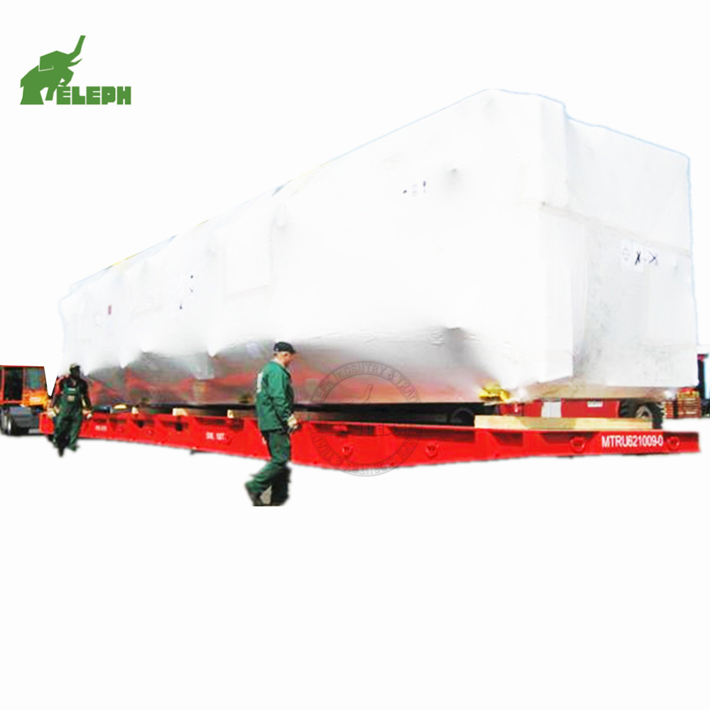 container/Boat/Roll/loose Cargoes Transport Mafi Semi Trailer Using on  Port by Eleph Industry