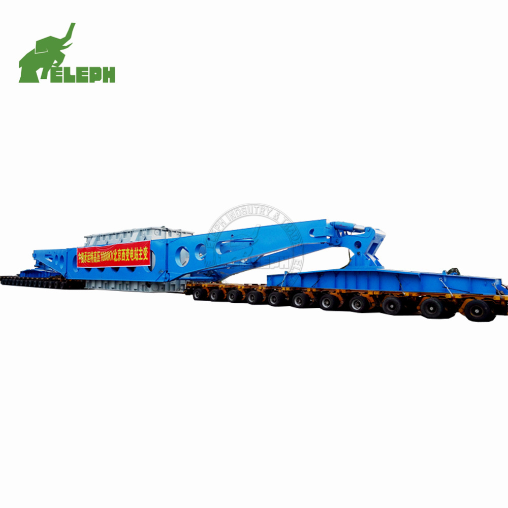 Heavy Duty Trailer Modular Trailer Hydraulic 50/500t Hydraulic Modular Self Propelled Shipyard Transporter Trailer