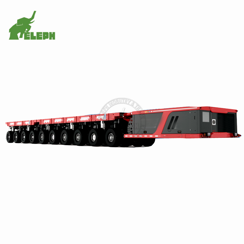 Heavy Duty Trailer Modular Trailer Hydraulic 50/500t Hydraulic Modular Self Propelled Shipyard Transporter Trailer