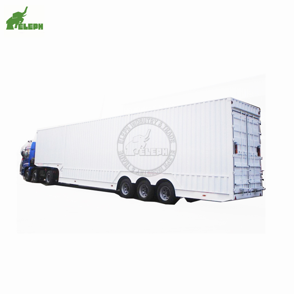 Box Enclosed Utility Motorcycle cars Transport Carrier Semi Trailers