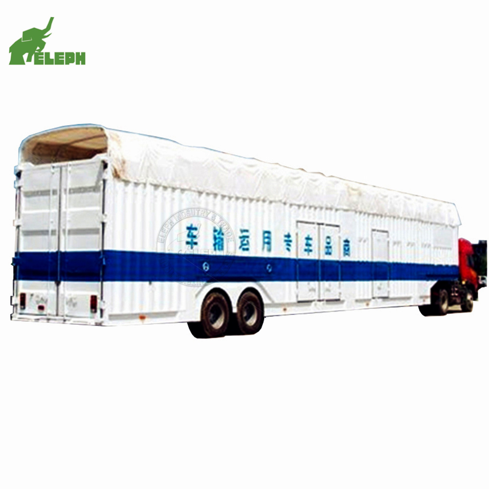 Box Enclosed Utility Motorcycle cars Transport Carrier Semi Trailers