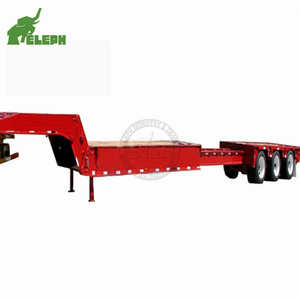 Wind Blade Transporter Eleph Over Length Equipment Extendable Deck Hydraulic Lowbed Trailer