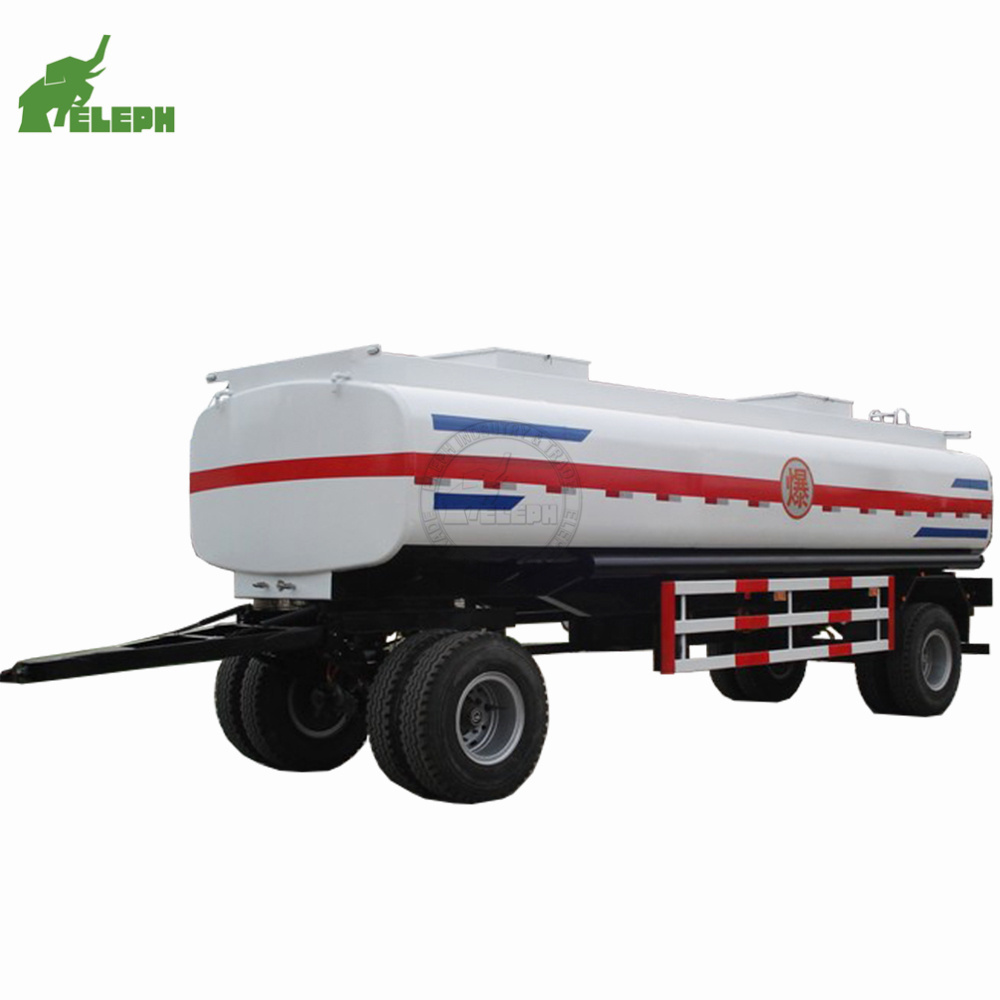 Tanker Trailer 2 Axles Tow Dolly Tractor Farm Water Tank  Drawbar Trailer