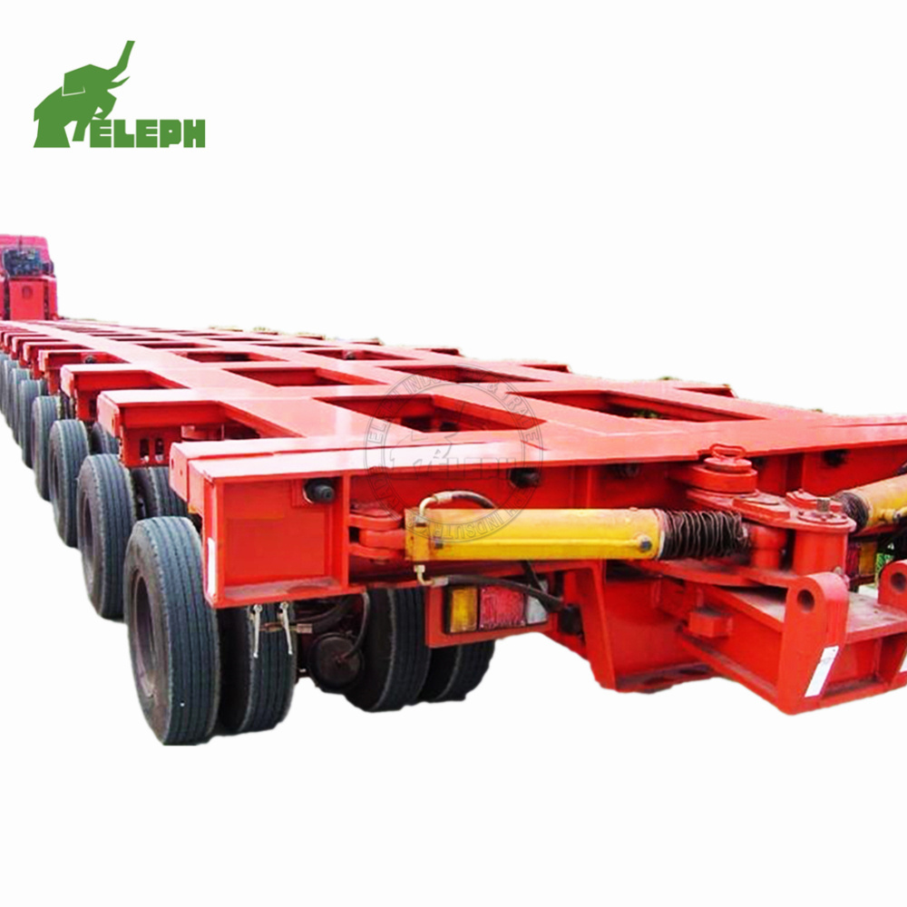 Eleph Customized SPMT Self Propelled Modular Concrete Girder Transporter Semi Trailer