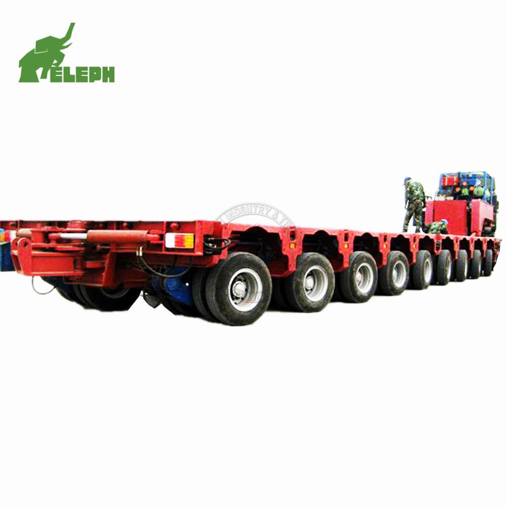 180T-220 Tons Girder SPMT Self Propelled Modular Transporters For Concrete Girder