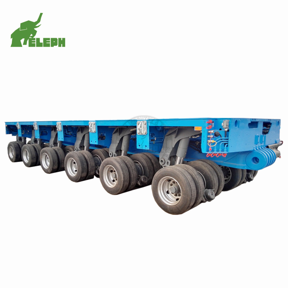 180T-220 Tons Girder SPMT Self Propelled Modular Transporters For Concrete Girder