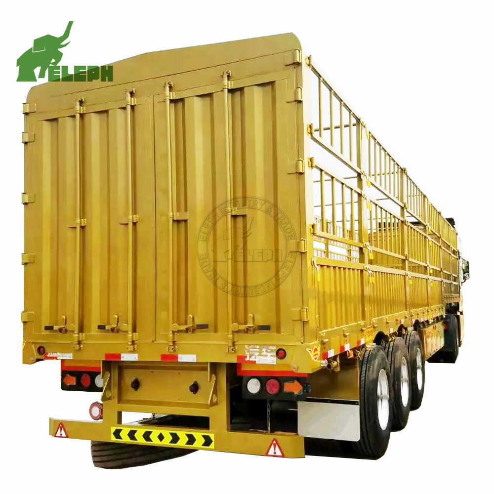 Customized Sugar Cane Harvest Stake Fence Cargo Truck Trailer