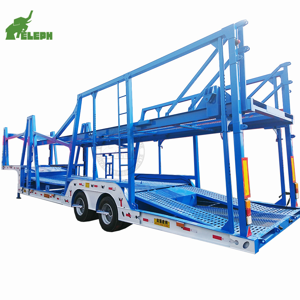 6cars/8cars Racing Car Transport Carrier Semi Truck Trailer