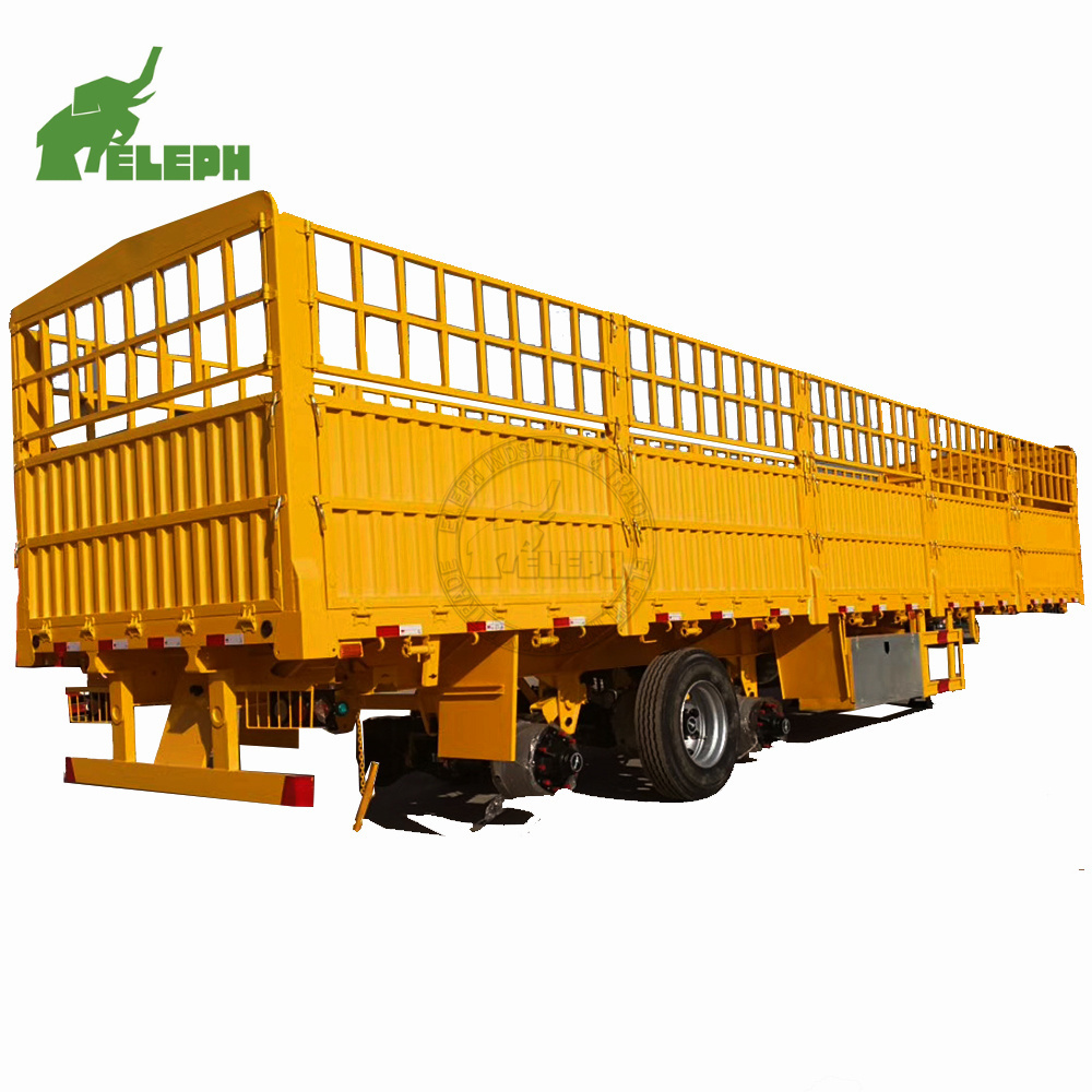 Customized Sugar Cane Harvest Stake Fence Cargo Truck Trailer