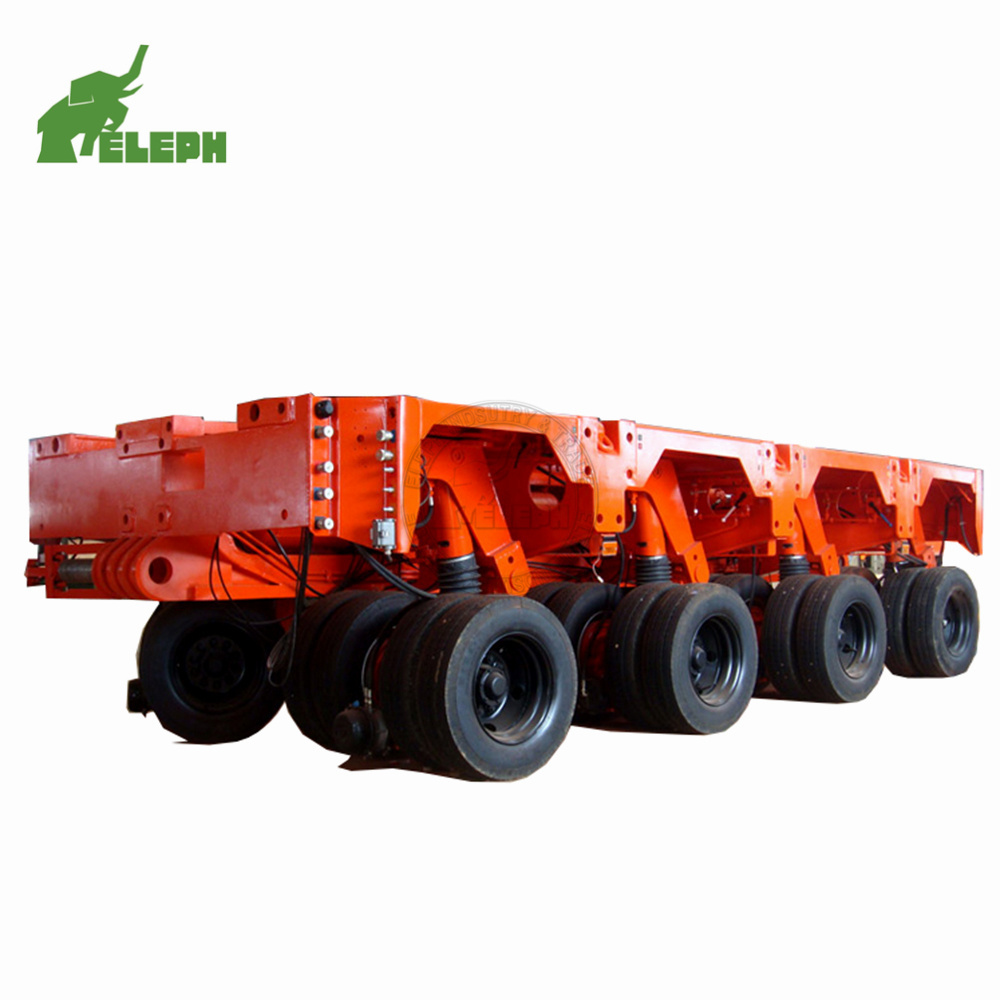 Eleph Customized SPMT Self Propelled Modular Concrete Girder Transporter Semi Trailer