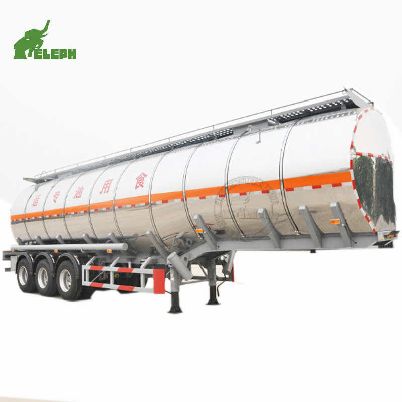 3 Axles 55M3 Steel Aluminum Alloy Farm Water Tanker for Tractor