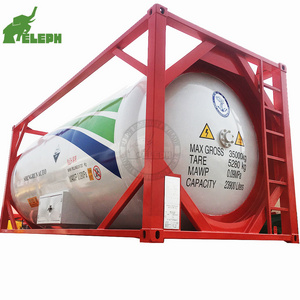 model ISO 20ft 40ft bitumen cement asphalt Lpg FUEL OIL chemical liquid Storage tank container for sale