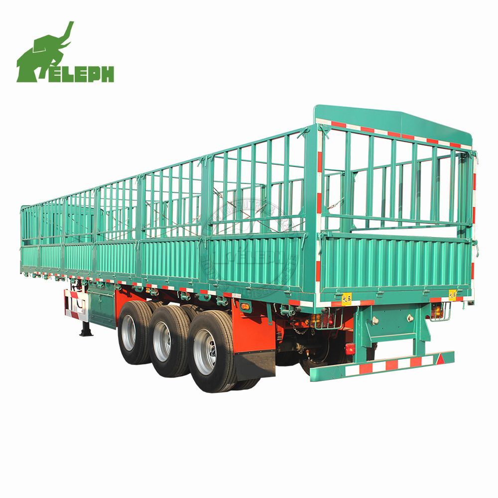 Double Deck Livestock Trailer Animal Transport Fence Trailer